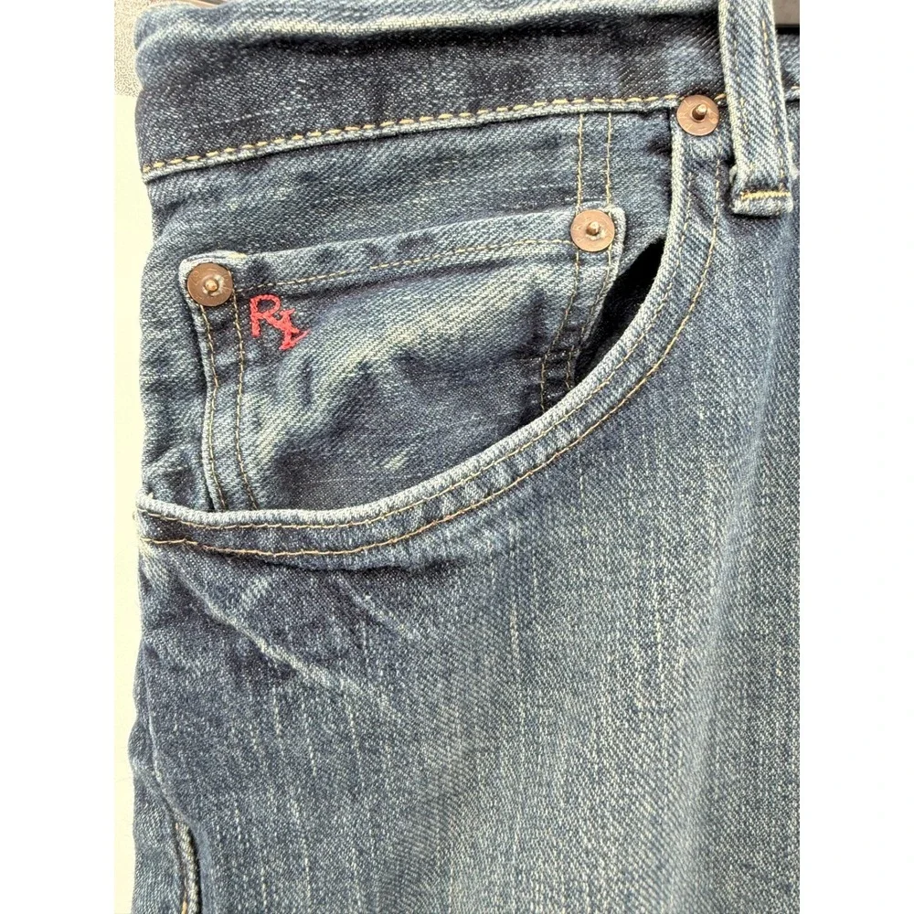 Polo Ralph Lauren Jeans Mens 36x29 Blue Excellent Straight Leg Denim